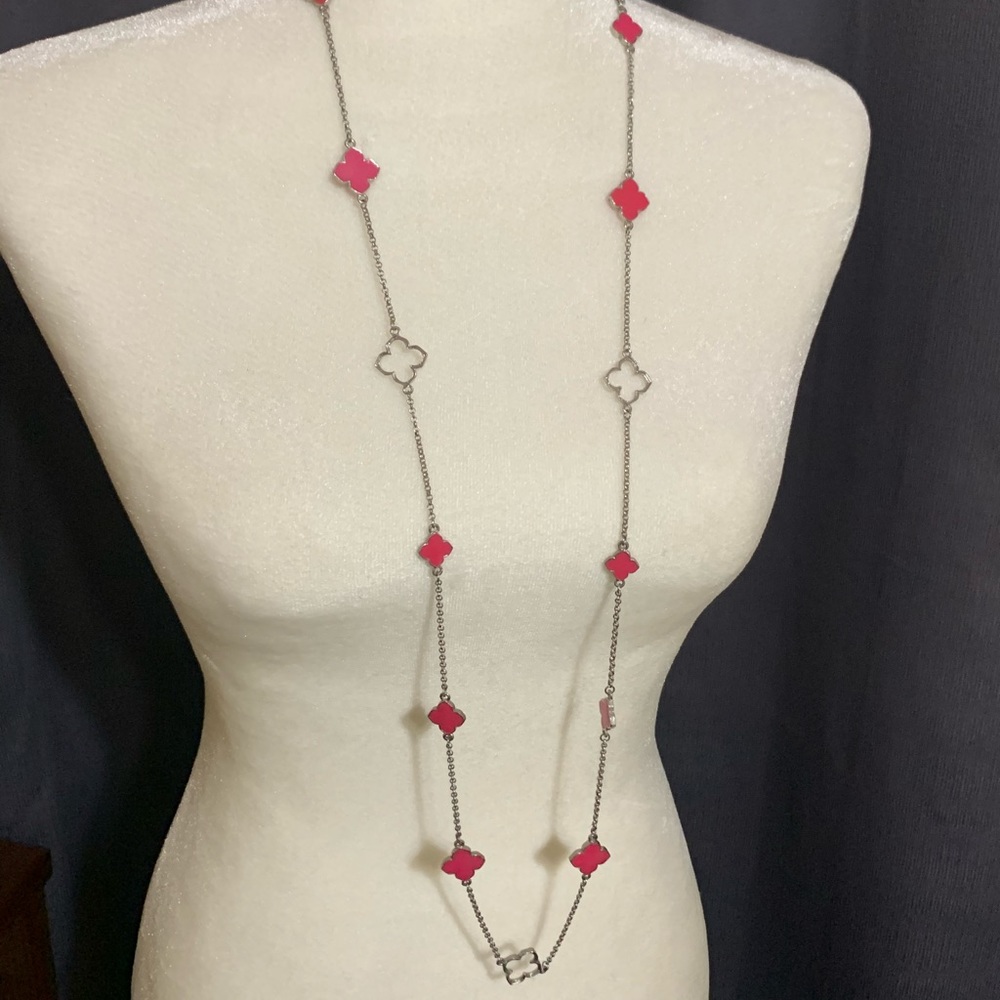Long clover necklaces - Picture 3 of 7